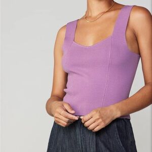Orange Current Air Sweetheart Tank Top